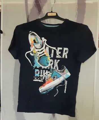 Tee-shirt garçon Taille 12 ans Skate Nation