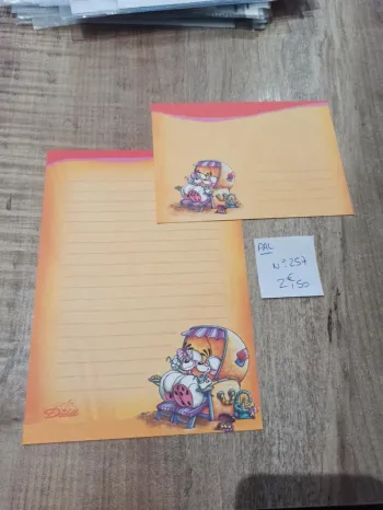 Papier à lettre Diddl 257 2,50€