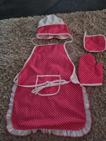 Tablier fille taille 2- 6 ans