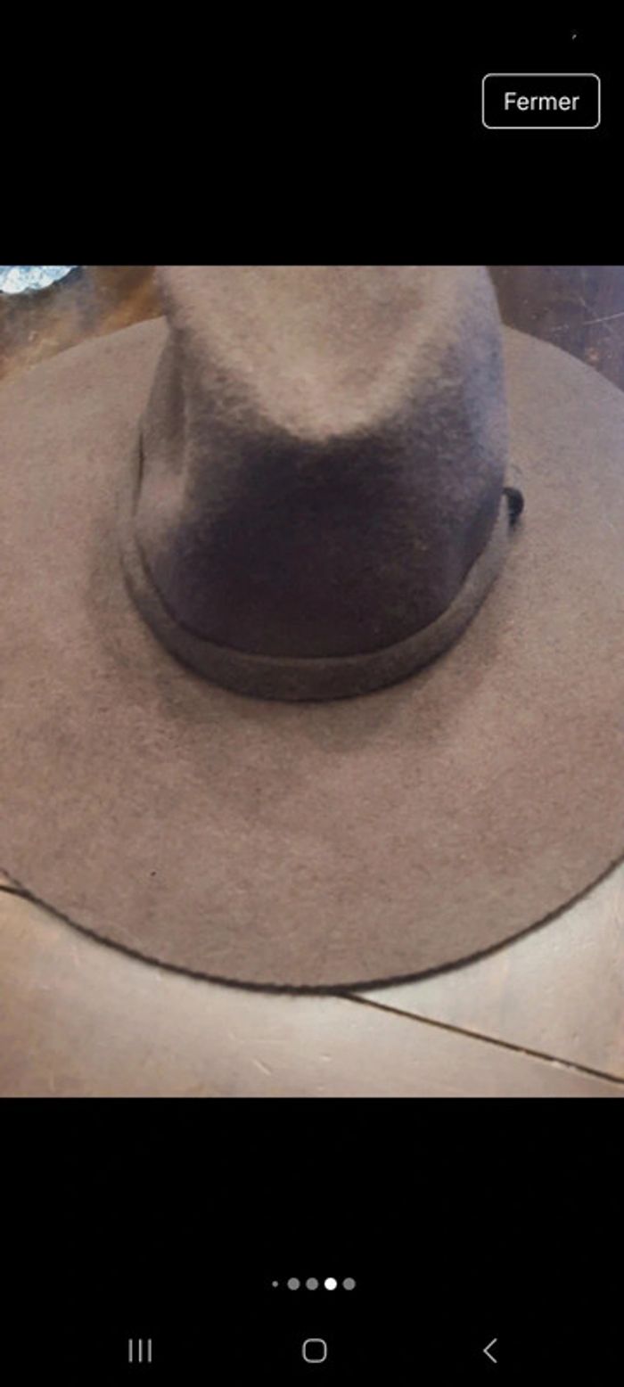 Chapeaux H&M Coachella laine marron 56cm - photo numéro 16