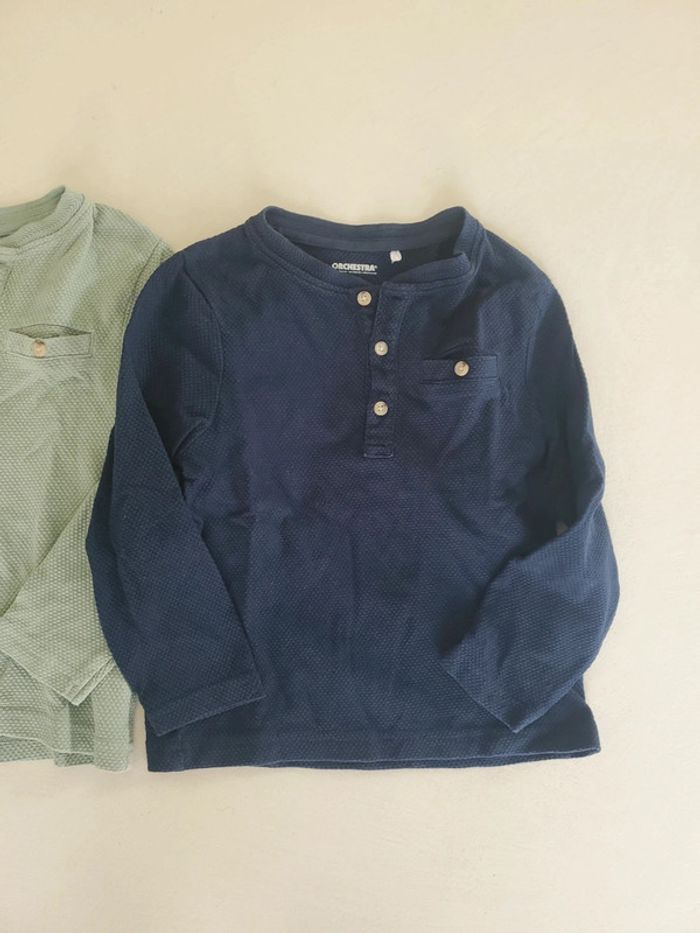 Lot de Tee-shirt manches longues 5 ans orchestra - photo numéro 2