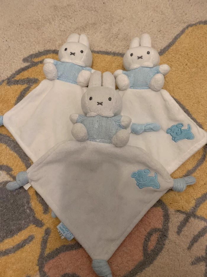 3 doudous miffy
