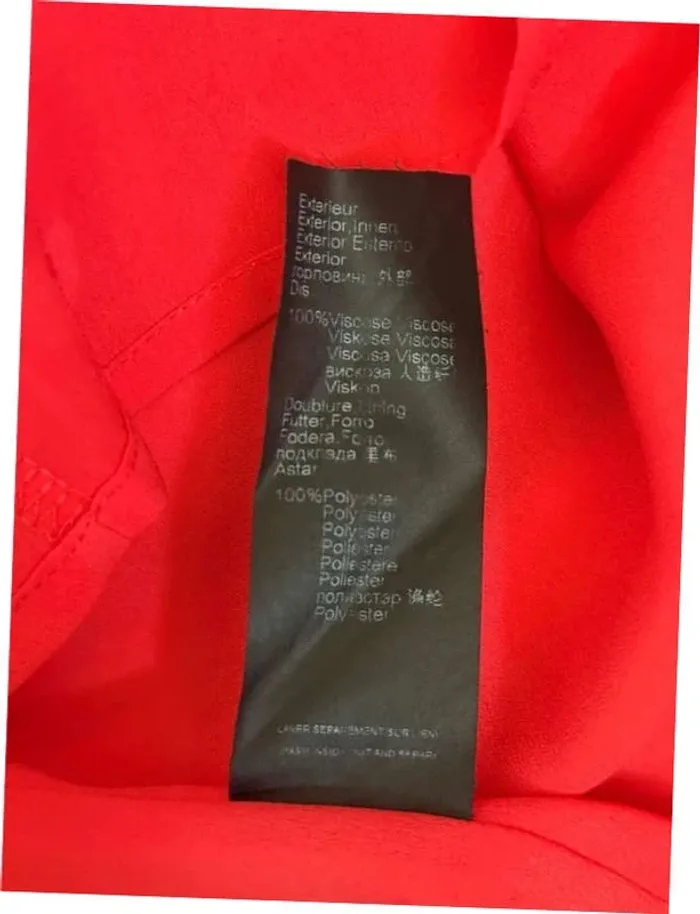 Robe IKKS rouge corail – Taille 36 - photo numéro 6