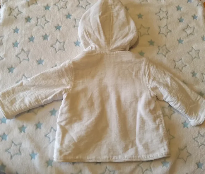 Manteau hiver blanc. - photo numéro 5