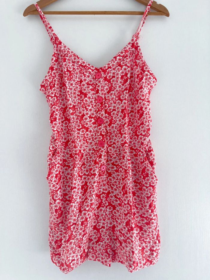 Combi short à motifs fleurs rouge et blanc Pimkie - photo numéro 7