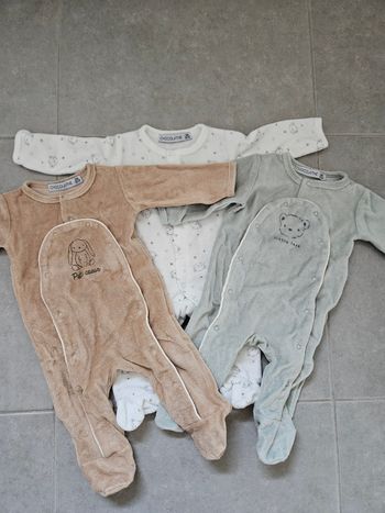 Pyjama velours 3M
