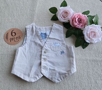 Gilet sans manches 6 mois Sergent Major neuf 