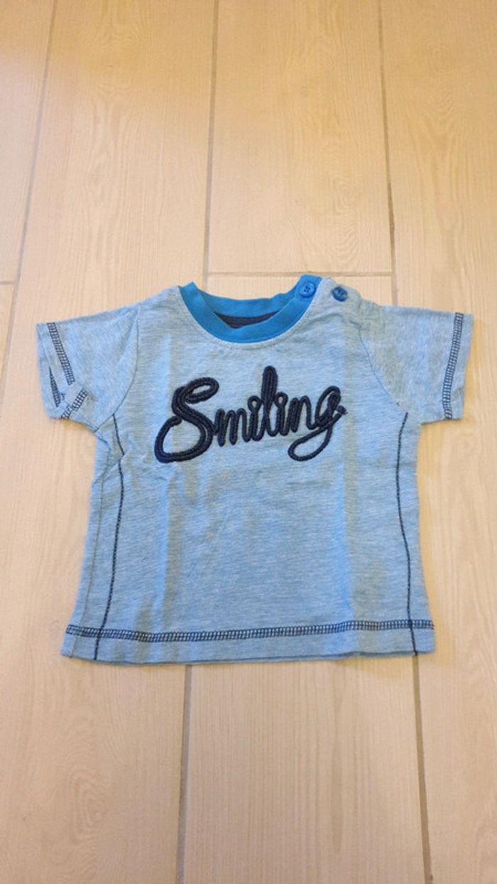 Tee-shirt manche courte 3 mois