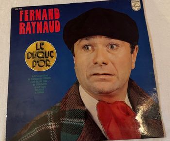 Vinyle 33 Tours, Fernand Raynaud, le disque d’or