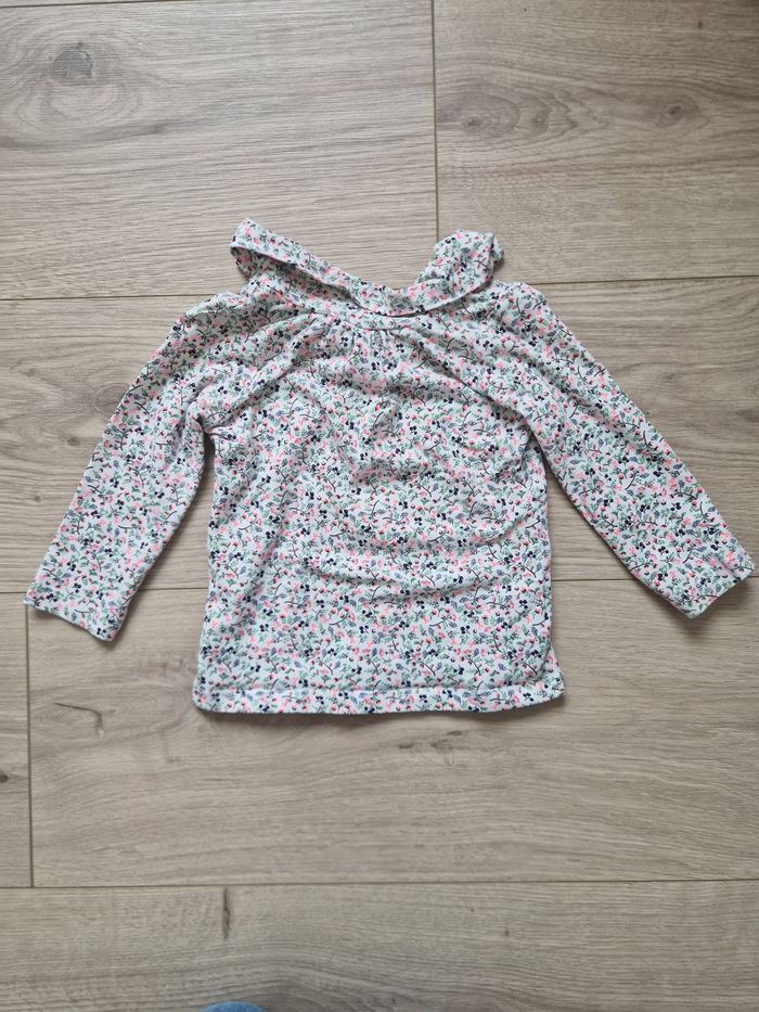 T-shirt bébé col montant La halle 6 mois