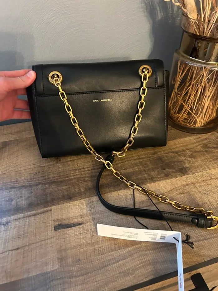 Sac bandoulière Karl Lagerfeld Noir Neuf - photo numéro 4