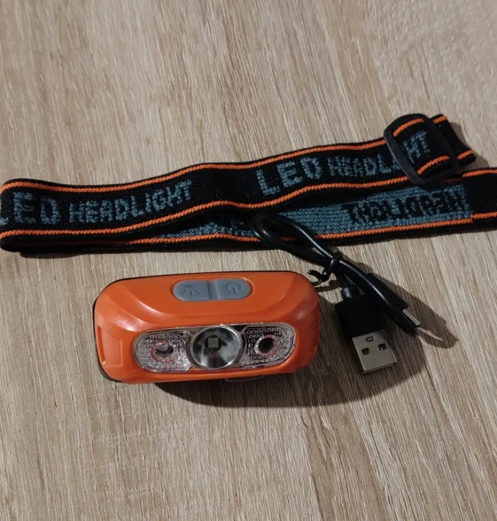 Lampe frontale rechargeable