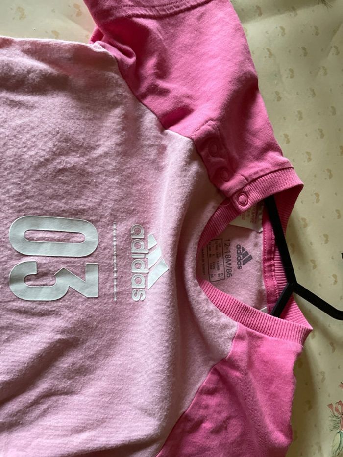 Haut adidas fille 12 / 18/mois - photo numéro 2