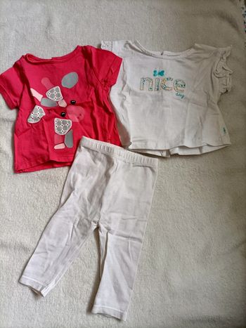 Ensemble fille été 3 mois