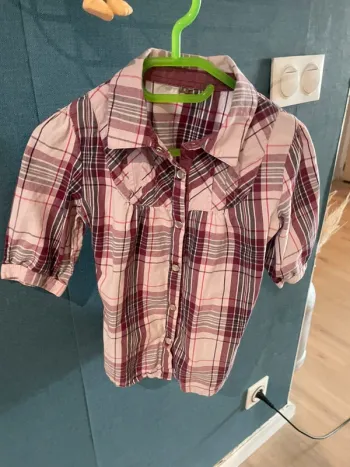 Chemise manches 3/4