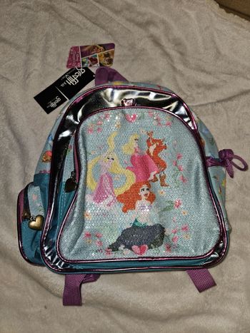 Sac a dos disney graffiti princesse aurore raiponce ariel disneyland paris disney store