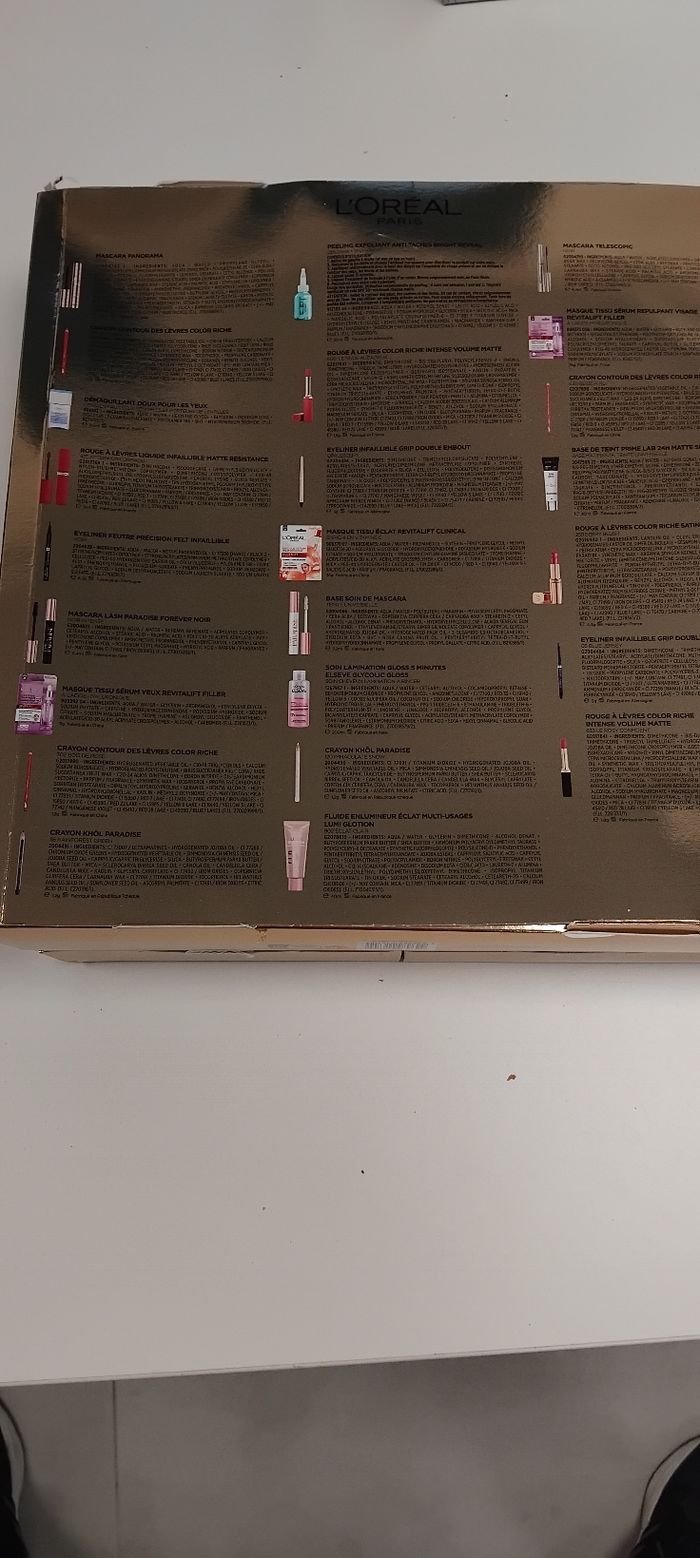 Calendrier mascara l 'Oreal - photo numéro 4