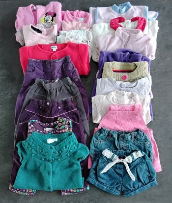 🌸 Lot de 20 vêtements bébé fille 🌸
