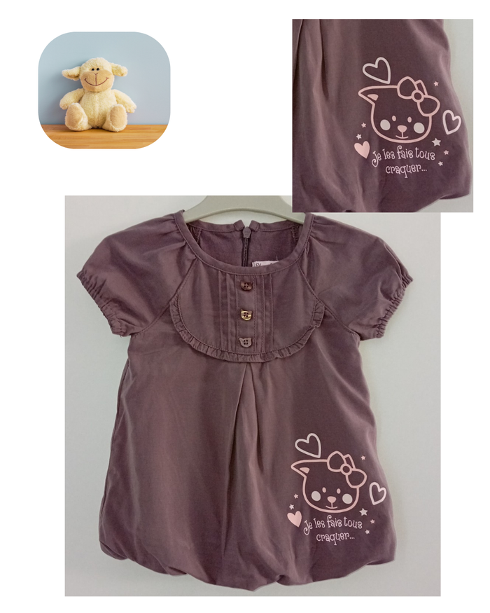 Robe d'hiver Kimbaloo 6 mois