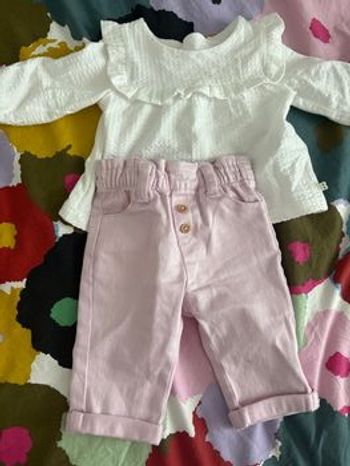 Ensemble chemisier et jean