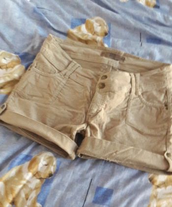 Beau short velour beige