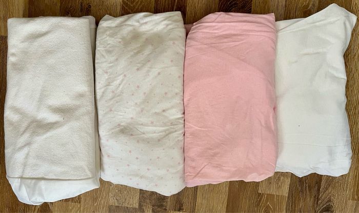 Draps housse et alèse lit bébé