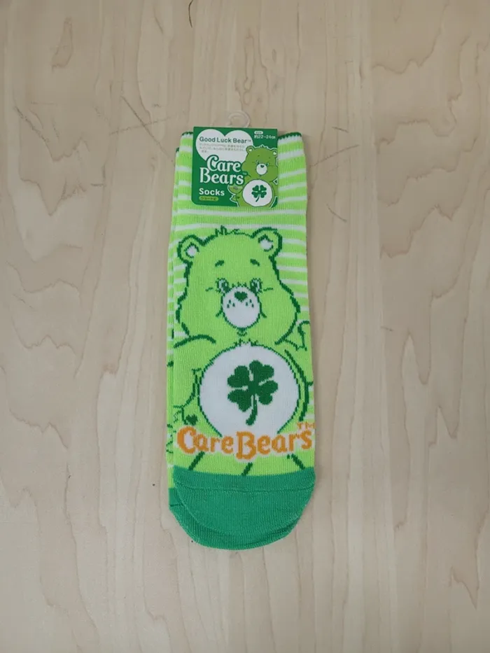 Chaussettes Bisounours (Care Bears) 36-38 :Good Luck Bear