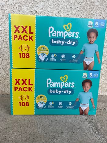 Pampers baby dry taille 5