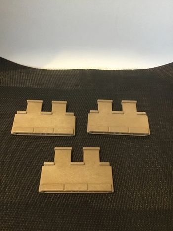 Playmobil lot 3 murs créneaux jaunis 3666 3667 3859 3888 3914 3123 7122 7421  moyen âge