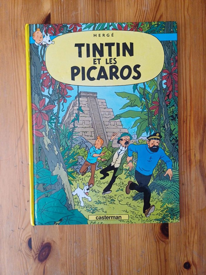 Livre tintin et les picaros
