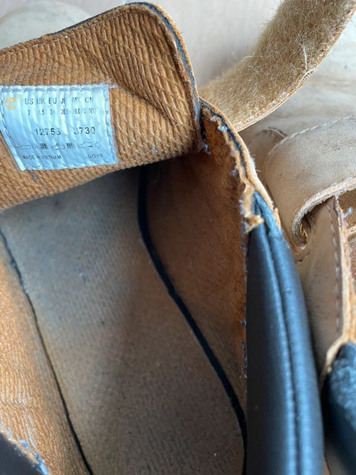 Boots daim - Timberland - P34 - photo numéro 8