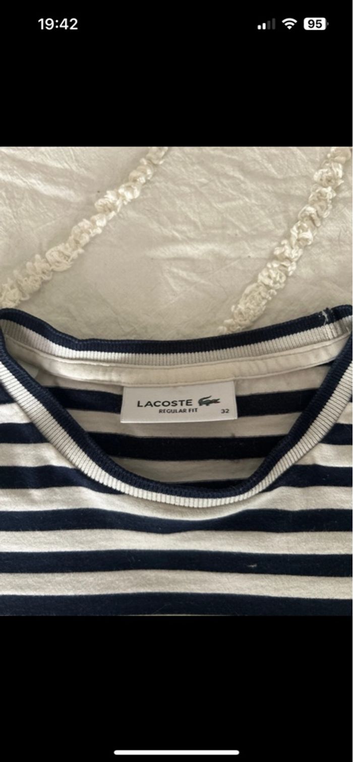 T shirt Lacoste femme