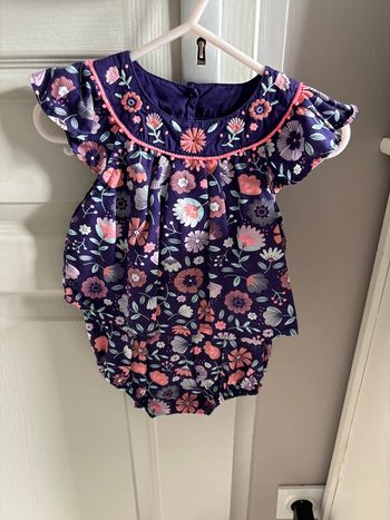 Body habillé barboteuse