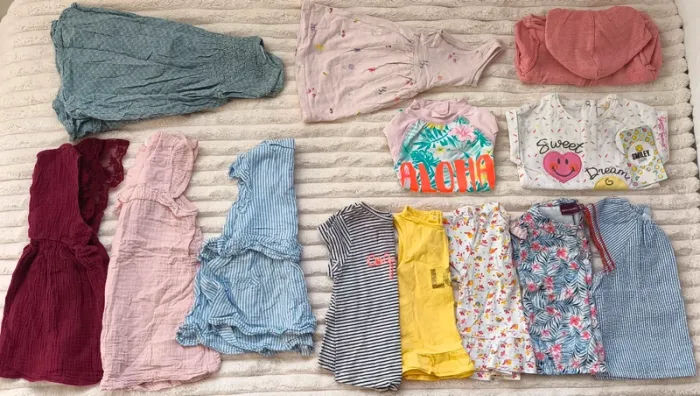 Lot fille 9 mois – Printemps/Été – 45 pièces - photo numéro 3