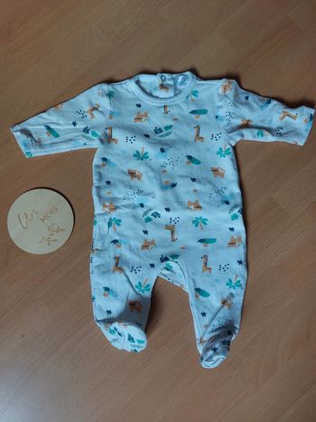 Pyjama mixte 1mois