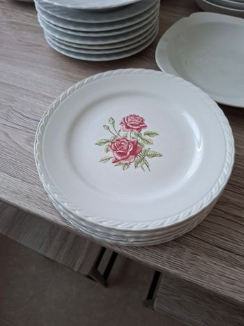 Lot de 6 assiettes à dessert 
