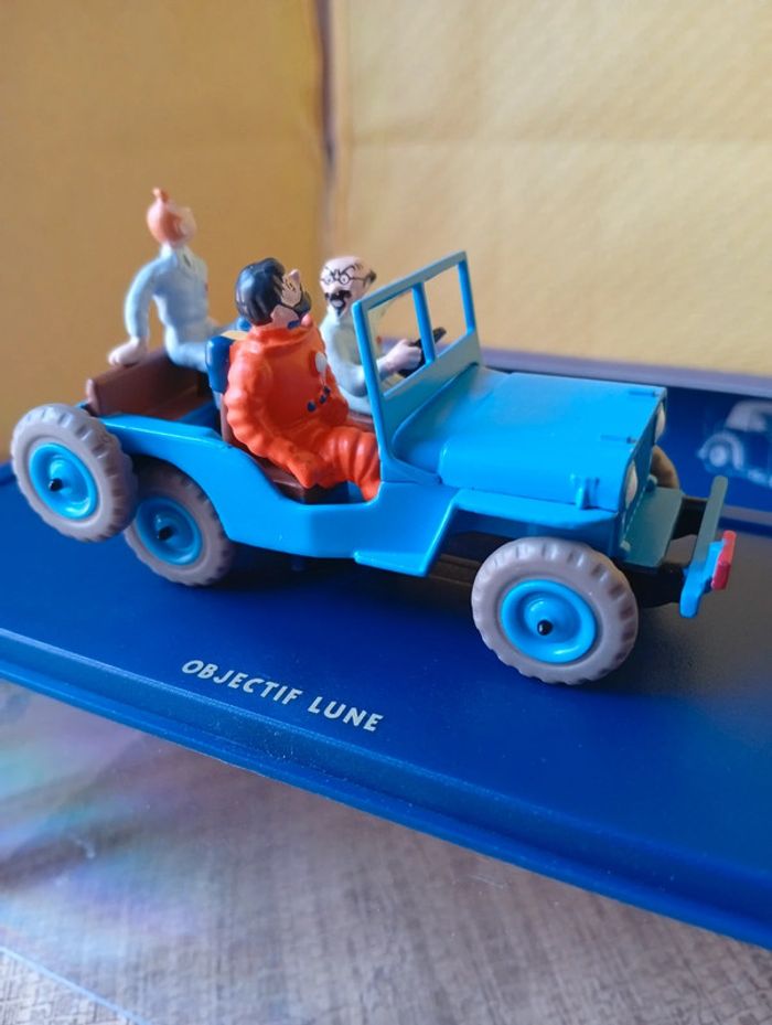 En voiture Tintin objectif Lune Hergé moulinsart 2001 - photo numéro 4