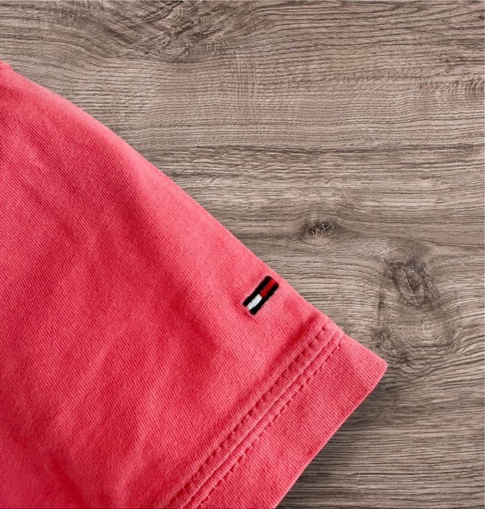 T-shirt manches courtes fuchsia tommy Hilfiger taille 34 XS - photo numéro 5