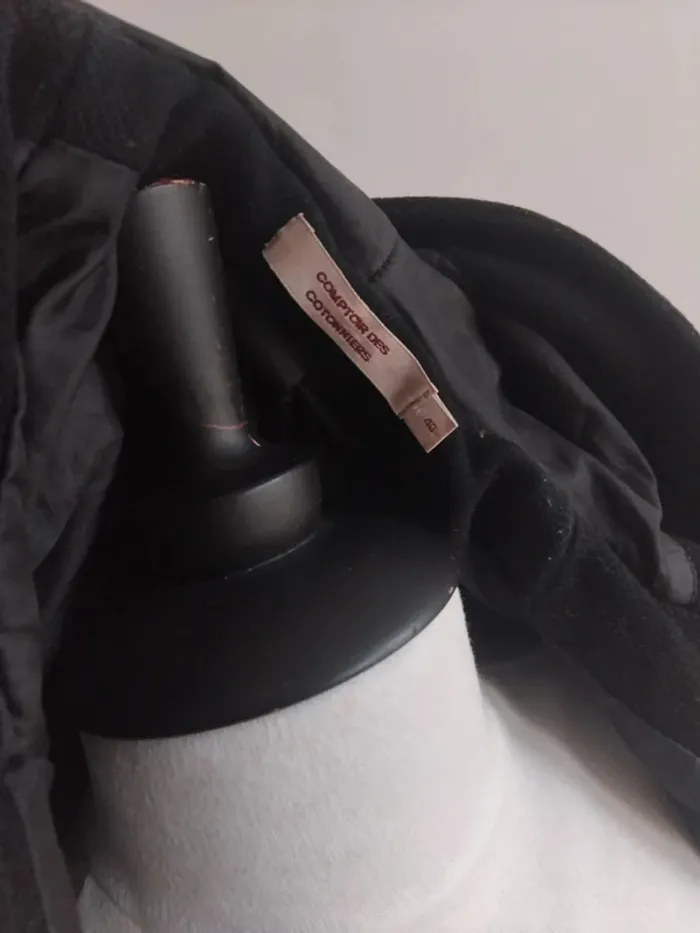 Manteau  a capuche Comptoir des cotonniers t40 - photo numéro 11