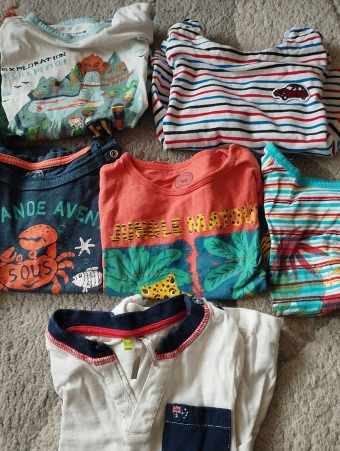 Lot tee shirt 24 mois/2ans - photo numéro 2