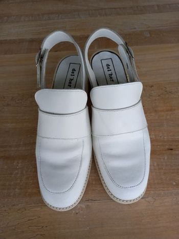 Mocassins ouverts femme Vintage