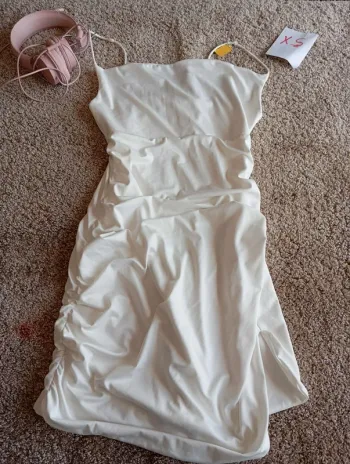 Robe blanche Xs