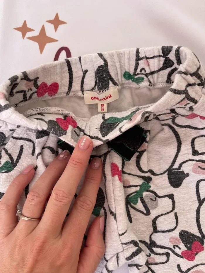 Lot de 2 pantalons bébé fille – Taille 18 mois / 80-81 cm 👖👶 - photo numéro 6