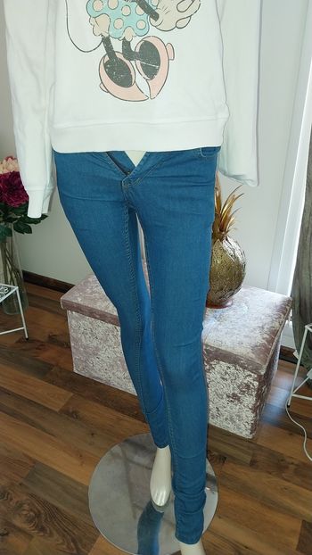 Jean skinny Taille haute excellent état taille xs/34