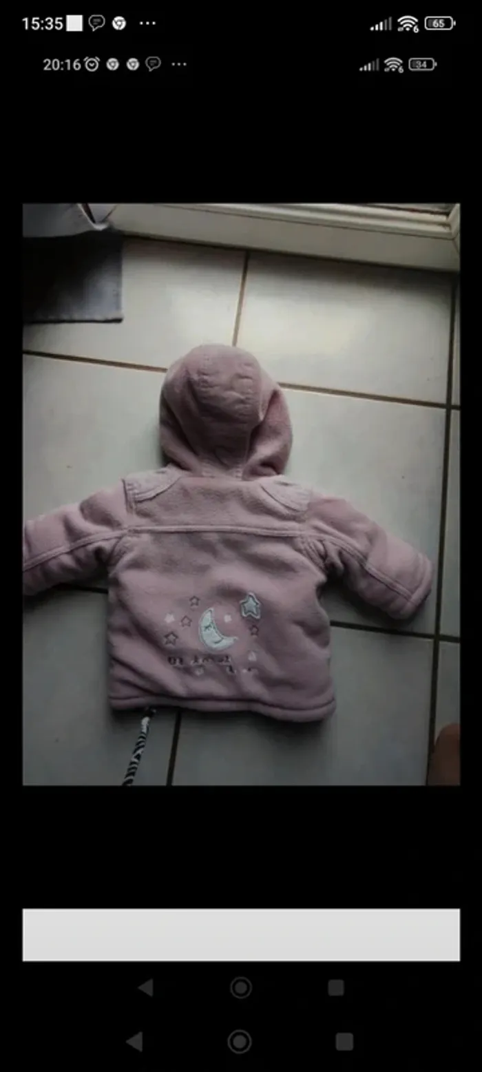 Veste fille bébé 6 mois - photo numéro 5