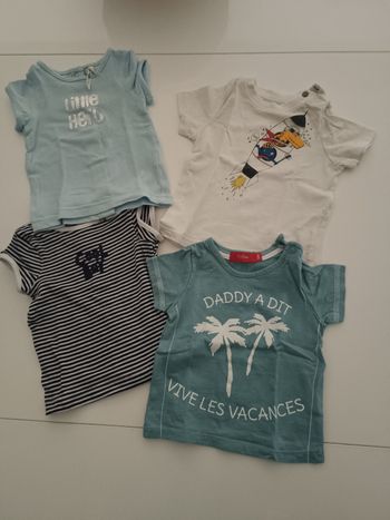 Lot tee-shirts 3 mois