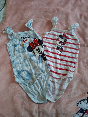 Lot de 2 bodies disney