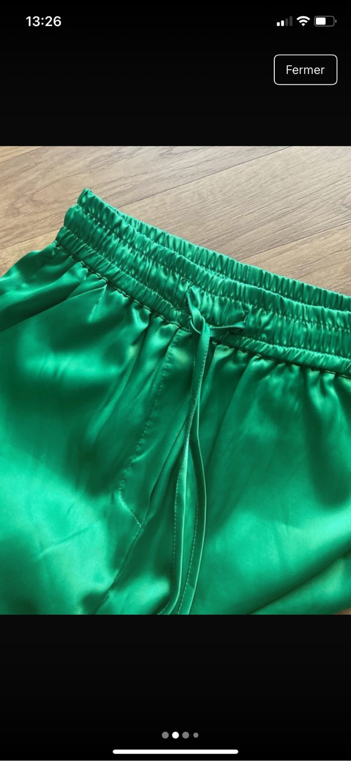 Pantalon ample vert - photo numéro 2