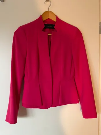Blazer rose foncé Zara