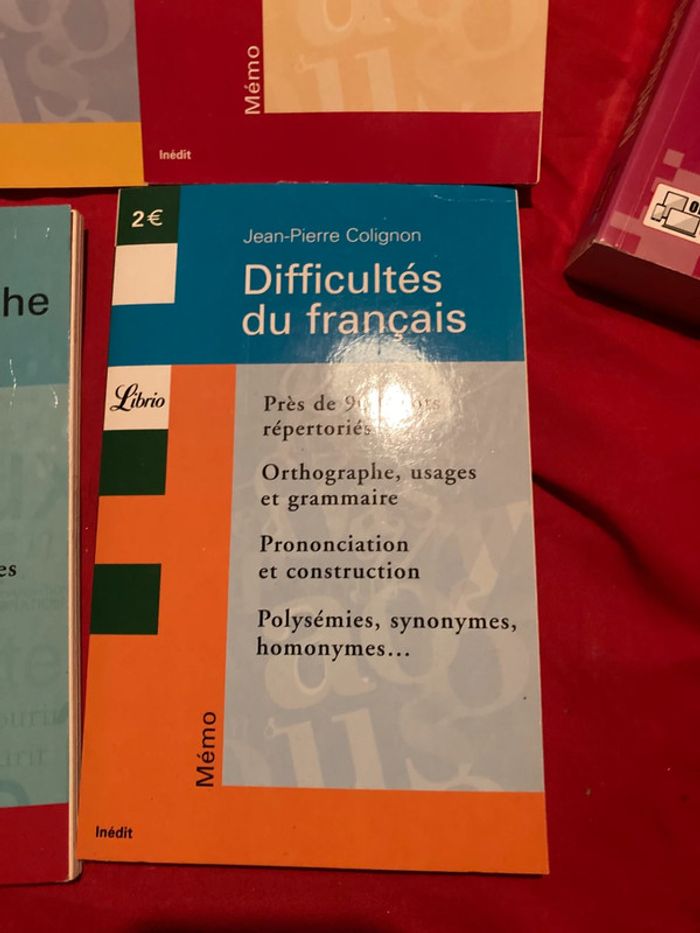 Lot de 4 livres de français - photo numéro 6